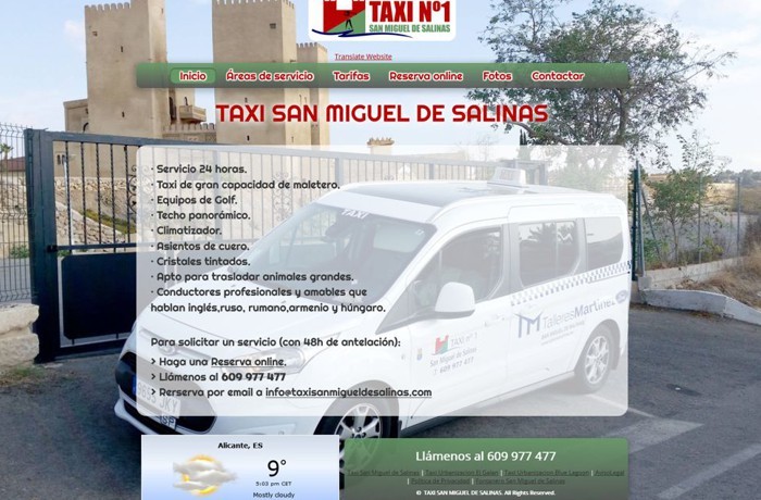 Web Taxista