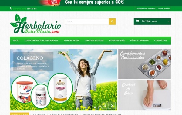 Tienda online Herbolarío