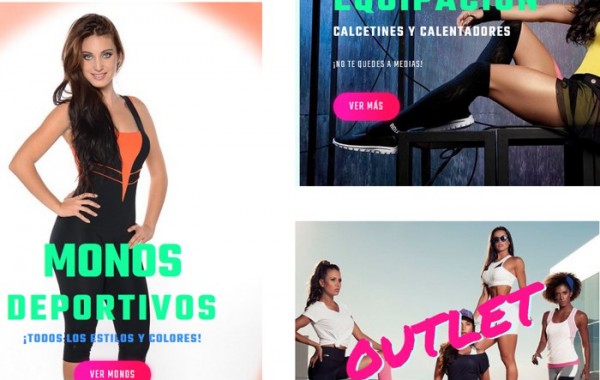 Tienda online Ropa deportiva