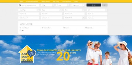 Web Alquiler Vacacional