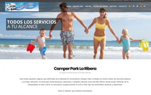 Web Corporativa Camper Park