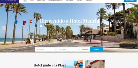 Web reservas Hotel