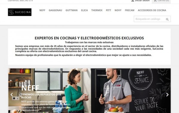 Tienda online Cocinas